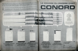 Publicité Papier  ELECTROMENAGER CONORD Mars 1964 FAC 983 - 2 Pages - Publicités