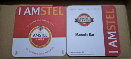 AMSTEL HISTORIC SET BRAZIL BREWERY  BEER  MATS - COASTERS #010 MAMUTE BAR - Sotto-boccale