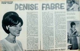 Article Papier 2 Pages DENISE FABRE Décembre 1964 FAC 1023 - Non Classificati