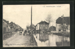 CPA Grandvillars, Le Canal  - Grandvillars