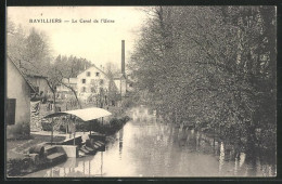 CPA Bavilliers, Le Canal De L'Usine  - Other & Unclassified