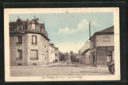 CPA Le Thillay, Rue Des Ecoles  - Autres & Non Classés