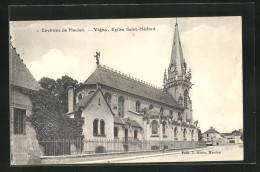 CPA Vigny, Eglise Saint-Mèdard  - Vigny