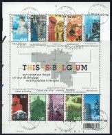 Belgie 2003 - OBP BL104° (3184/93) This Is Belgium - Used Stamps