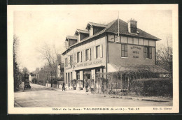 CPA Valmondois, Hotel De La Gare  - Valmondois