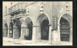 CPA Annecy, Ancien Hôtel De Sâles, Rue Du Paquier, Ansichtskartenverkauf  - Annecy