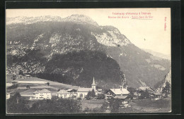 CPA Saint-Jean De Sixt, Tramway D`Annecy à Thônes  - Thônes