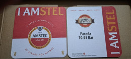 AMSTEL BRAZIL BREWERY  BEER  MATS - COASTERS #013 - Beer Mats