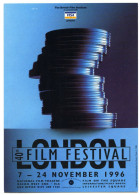 BFI 40th LONDON FILM FESTIVAL 1996 / THE BRITISH FILM INSTITUTE (10 X 15cms Approx.) - Manifesti Su Carta