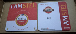 AMSTEL HISTORIC SET BRAZIL BREWERY  BEER  MATS - COASTERS #021  BAR 222 - Bierdeckel