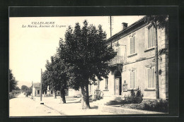 CPA Villelaure, La Mairie, Avenue De La Gare  - Sonstige & Ohne Zuordnung