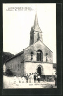 CPA Saint-Priest-Taurion, L`Eglise,  Vue De L'Église  - Saint Priest Taurion