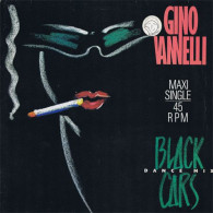 GINO VANELLI   BLACK CARS - 45 G - Maxi-Single