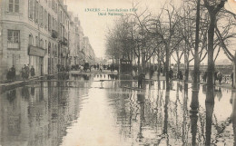 CPA Angers-Quai National-Inondations De 1910-Timbre       L2892 - Angers