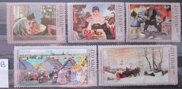 RUSSIA ~ 1978 ~ S.G. NUMBERS 4740 - 4744 ~ 'LOT B' ~ ARTISTS. ~ MNH #03590 - Nuovi