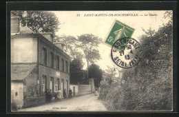 CPA Saint-Martin-de-Boscherville, La Mairie  - Saint-Martin-de-Boscherville