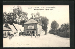 CPA Torcy-le-Grand, Hôtel De Paris, Route De Dieppe à Saint-Saens  - Saint Saens