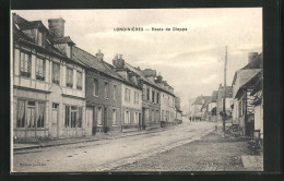 CPA Londinières, Route De Dieppe, Vue Partielle  - Londinières