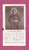 Holy Card, Santino- S. Giovanni Bosco. Giornata Dl Quotidiano Cattolico- - Devotion Images