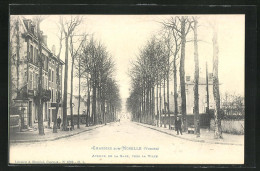 CPA Charmes-sur-Moselle, Avenue De La Gare  - Charmes