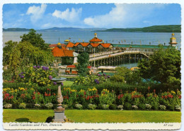 DUNOON : CASTLE GARDENS AND PIER (10 X 15cms Approx.) - Argyllshire