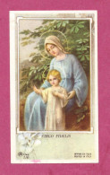 Holy Card, Santino- Maddonna Dwel Carabiniere. Virgo Fidelis. Giornata Pro Seminariio-Diocesi Di Ruvo E Bitontio- - Devotion Images