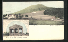 CPA Grandfontaine, Hotel Velleda, Mont Donon, Musée Sur Le Donon  - Autres & Non Classés