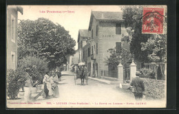 CPA Loures, La Route De Luchon, Hotel Daunic  - Autres & Non Classés