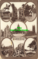 R603272 Leeds. Town Hall. Briggate. Seven Arches. Upper Lake. Roundhay Park. N. - World