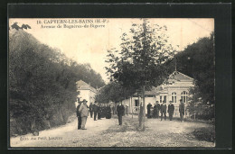 CPA Capvern-les-Bains, Avenue De Bagnères-de-Bigorre  - Autres & Non Classés