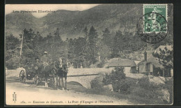 CPA Cauterets, Le Pont D`Espagne Et L`Hôtellerie  - Cauterets