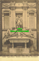 R603694 Firenze. Cappella Medicea. Monumento A Giuliano De Medici. Michelangiolo - World
