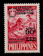 FIL-01- PHILIPPINES - 1979 - MNH -SCOUTS- 1ST SCOUT PHILATELIC EXHIBITION - Filipinas