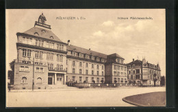 CPA Mülhausen I. Els., Höhere Filleschule  - Otros & Sin Clasificación