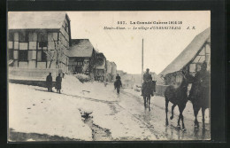 CPA Ueberstrass, Vue Partielle Im Winter 1915  - Autres & Non Classés