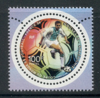 New Caledonia 1998 World Cup Soccer France MUH - Unused Stamps