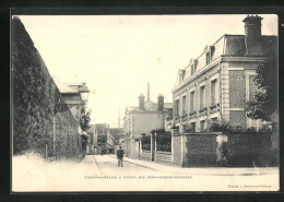 CPA Crépy-en-Valois, Postes Rue Jean Jacques-Rousseau  - Autres & Non Classés