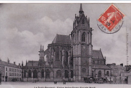 La Ferte Bernard (72 Sarthe) Eglise Notre Dame Façade Nord - édit. Librairie Vve Tollet (carte Glacée Type Carte Photo) - La Ferte Bernard