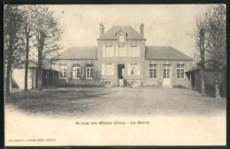 CPA St-Just-des-Marais, La Mairie  - Autres & Non Classés