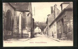 CPA Attichy, Rue De Commerce, Vue De La Rue  - Attichy