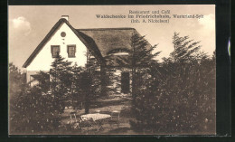 AK Westerland / Sylt, Gasthaus Waldschenke Im Friedrichshain  - Sylt