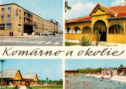 73942996 Komarno_Komarom_Slovakia Hotel Europa Autocamping Freibad - Slovakia