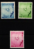 Ryukyus-Inseln 15-17 Postfrisch MiNr 17 Mit Kleinem Gummifehler #KS355 - Ryukyu Islands