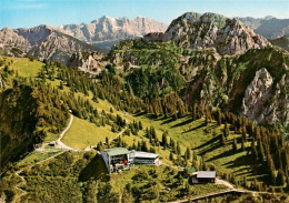 73942955 Schwangau Tegelbergbahn Bergstation Mit Blick Auf Zugspitze Und Strauss - Sonstige & Ohne Zuordnung