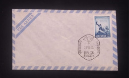 C) 1962, ARGENTINA, AIR MAIL, 150TH ANNIVERSARY OF THE NATIONAL FLAG, STATUE OF MANUEL BELGRANO. XF - Argentinië