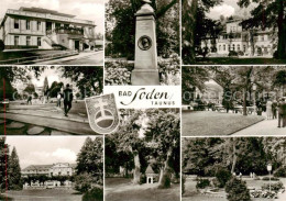 73863211 Bad Soden  Taunus Kurpark Kurhaus Denkmal Teilansichten  - Bad Soden