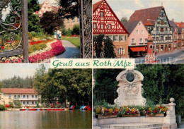 73863206 Roth Nuernberg Park Fachwerkhaeuser Gondelteich Gedenkstaette Roth Nuer - Sonstige & Ohne Zuordnung