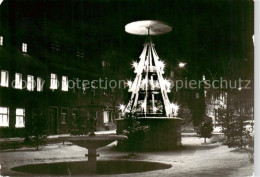 73863162 Schlettau Erzgebirge Markt Mit Pyramide Zur Weihnachtszeit Schlettau Er - Altri & Non Classificati