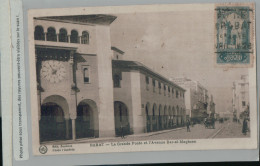 RABAT  La GRANDE POSTE  Et L'anenue Dar-el-Maghzen  (2024 Avril 253)  - Rabat