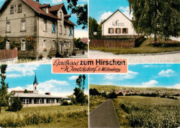 73863081 Wenschdorf Gasthaus Zum Hirschen Kirche Panorama Wenschdorf - Sonstige & Ohne Zuordnung